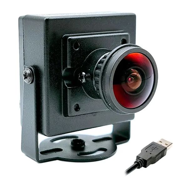 160 Degree Wide Angle 1.8mm Fisheye 2K HD PC Webcam Plug &amp; Play