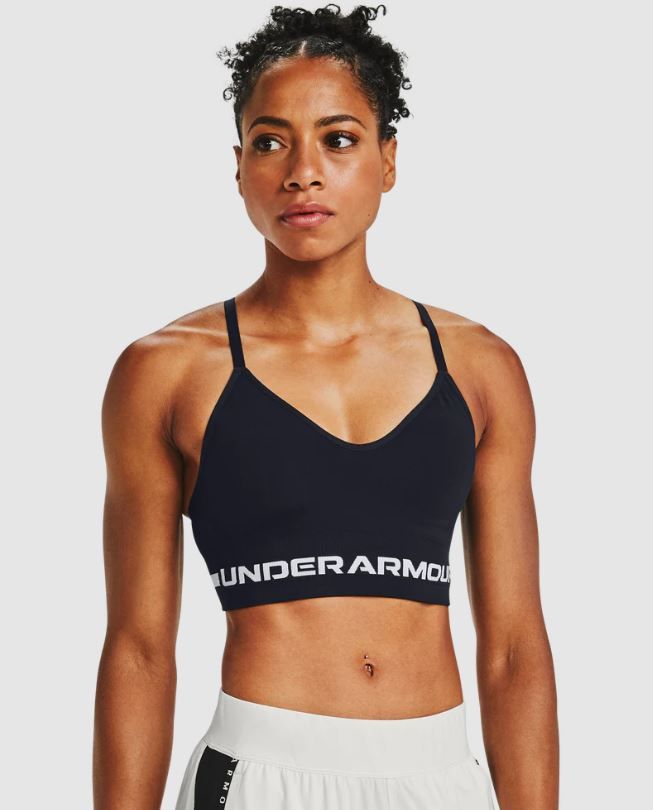 Under Armour Women's Seamless Low Long Sports Bra