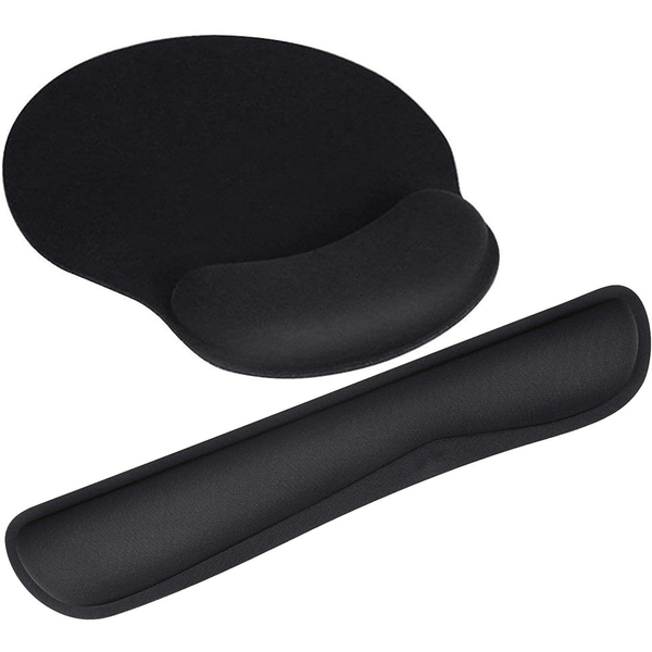 Ergonomic Keyboard Wrist Rest and Mouse Pad with Wrist Support