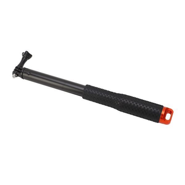 36in Selfie Stick Action Camera Mini Aluminum Alloy Portable Orange