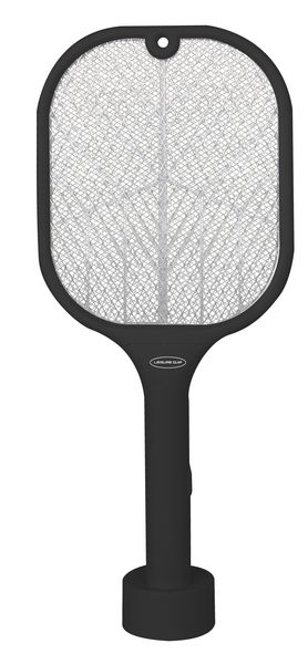 Leisure Quip USB Rechargeable Mosquito Swatter Racquet with stand.