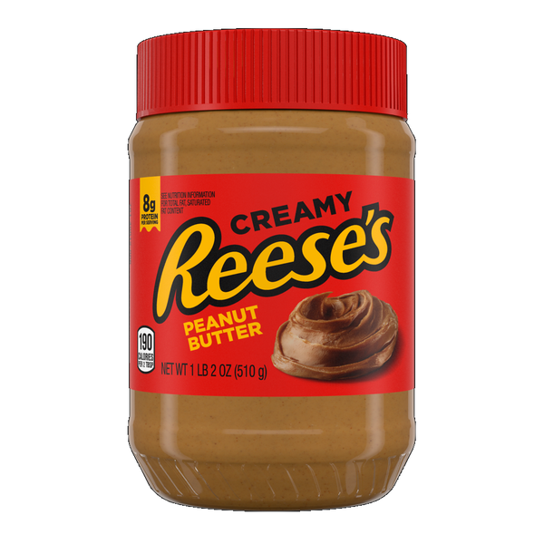 Reese's Creamy Peanut Butter Jar - 510g