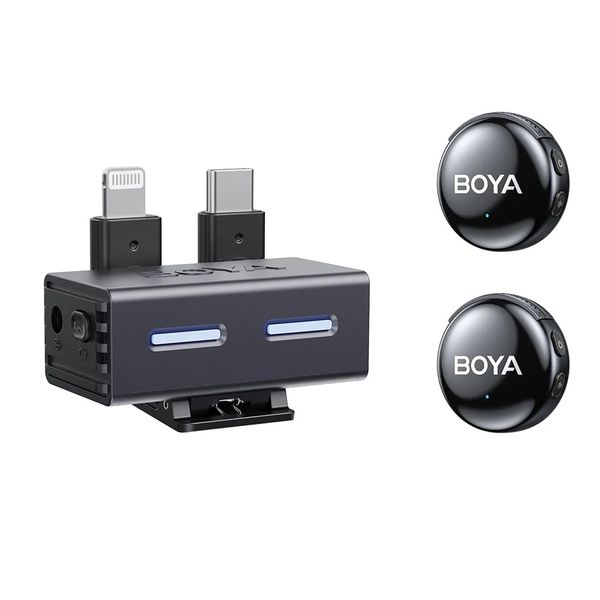 Boya BOYALINK 3-03 Button-Sized 2.4Ghz Wireless Microphone System
