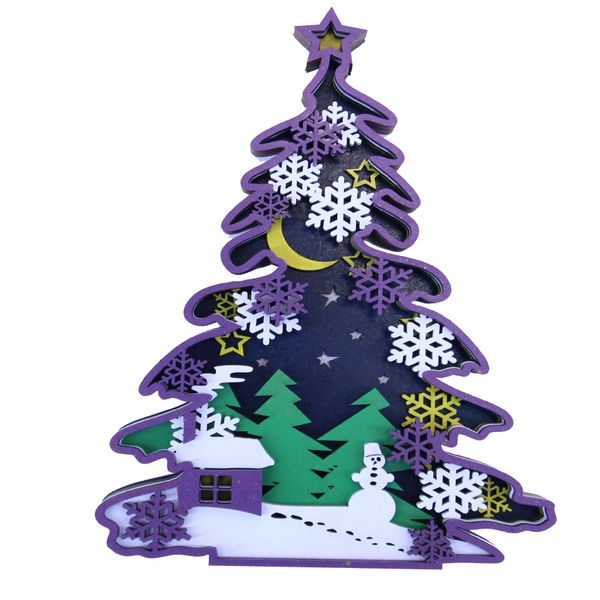 Wow We | Multi Layered Paint Board | Christmas Tree 3