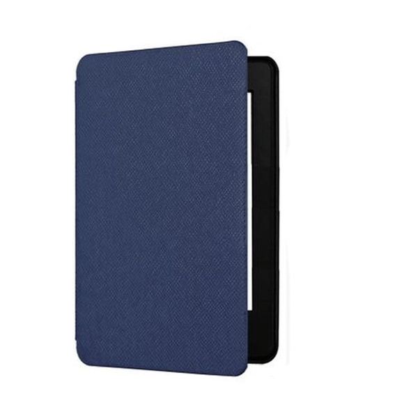 Navy Blue PU Leather Case for 6-inch Kindle Paperwhite 4