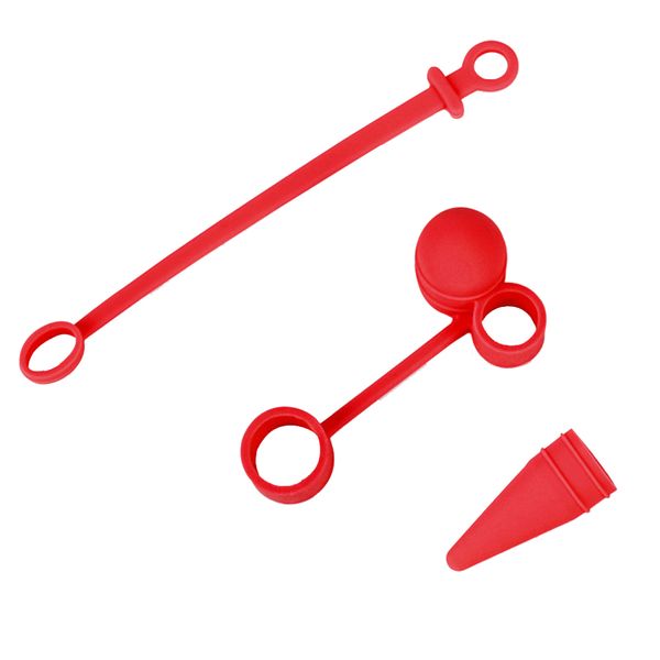 3 in 1 Ultra-Thin Silicone Cap Nib Tip Protector For Apple Pencil Yellow