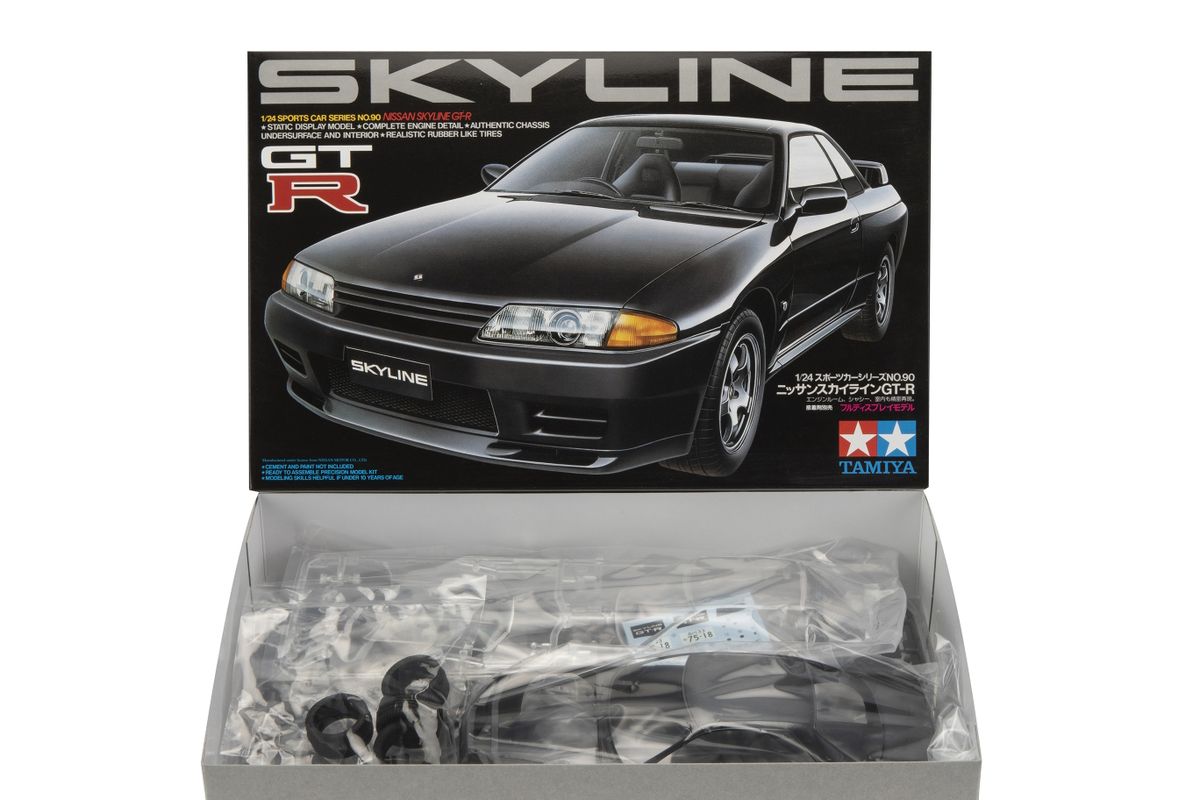 Nissan Skyline GT-R (R32) タミヤ 1/24 ニッサン スカイライン GT-R （R32）: スケールモデル｜TAMIYA