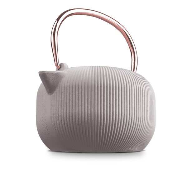 Berlinger Haus 1L Cast Iron Tea Pot Kettle - Taupe