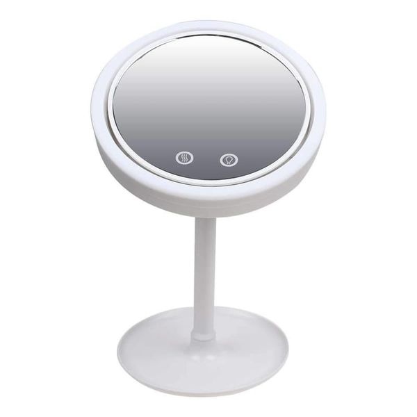 Gentle Breeze Mirror With Built In Fan And Led Ring