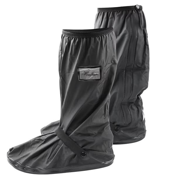 Shoe Covers PVC Non-Slip Rainproof with Thick Wear-Resistant Sole