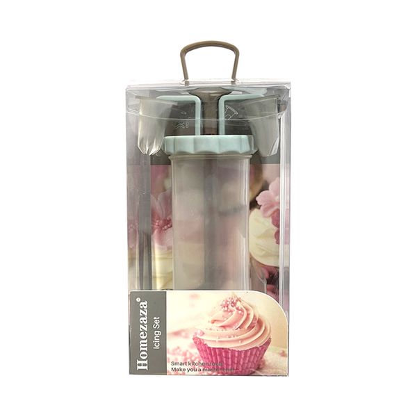 9 Pcs Of Icing Syringe &amp; Nozzle Cake Decorating Tool Set