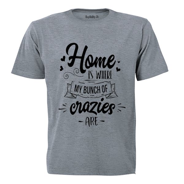 My bunch of Crazies - Kids T-Shirt - Grey