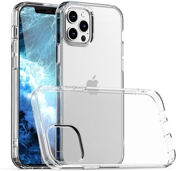 TUFF-LUV Gel case for Apple iPhone 12 and 12 Pro - Clear