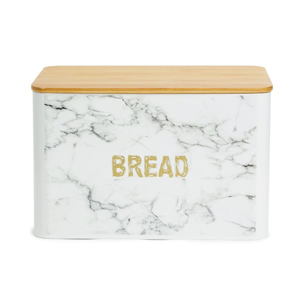 George &amp; Mason - Marble Bread Bin