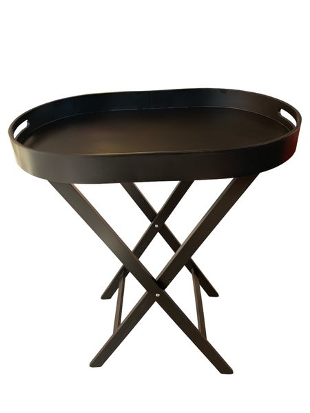 Convenient Foldable Butlers Oval B-Tray66x42x6