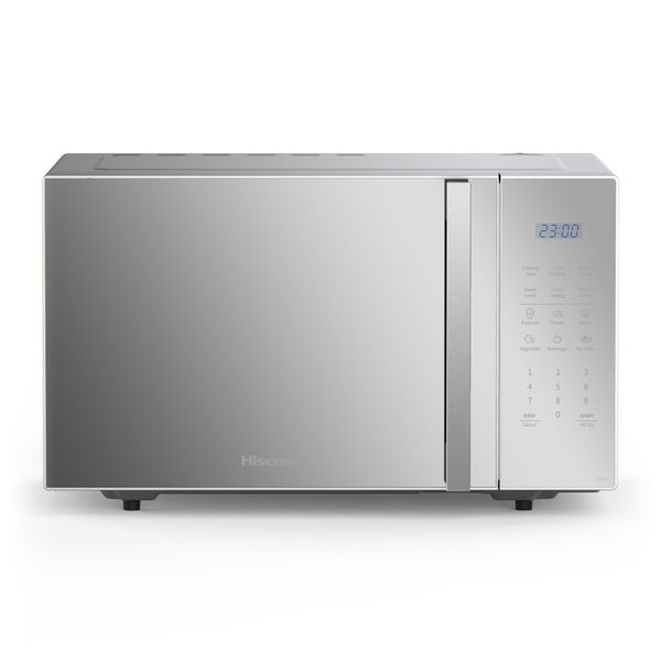 Hisense 26L Microwave Oven, Digital Control, Glass Silver Housing - H26MOS5H