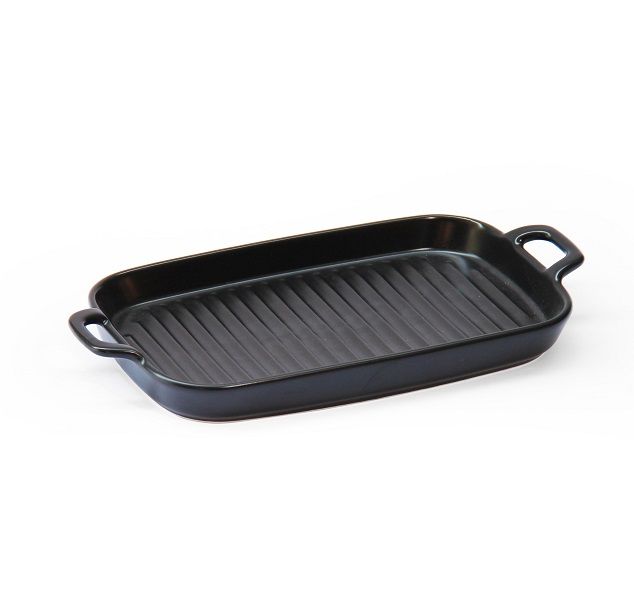 Oven Dish - Slim Trim Black