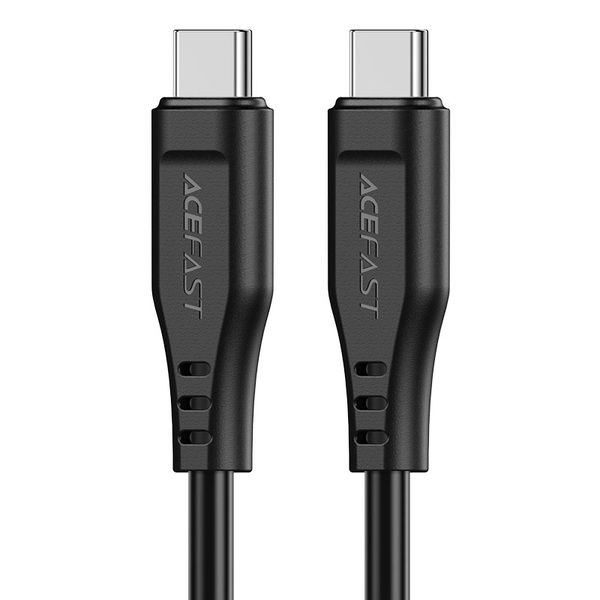 Acefast Charging Data Cable USB-C to USB-C ,3amp Fast Charging-Black