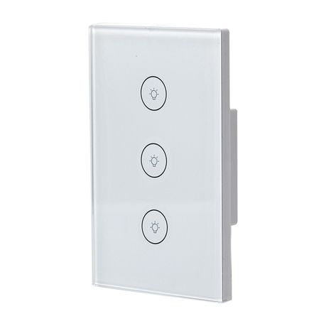 Smart Light Switch Wi-Fi - 3 Gang Qualitel