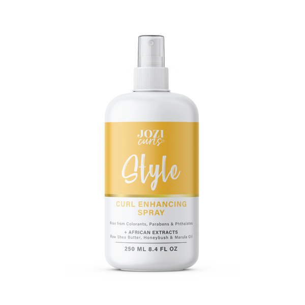 Jozi Curls Non-greasy Curl Enhancing Spray with Raw Shea Butter Honeybush