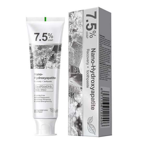 7.5% Nano-Hydroxyapatite Toothpaste - Whitening &amp; Enamel Care 120g