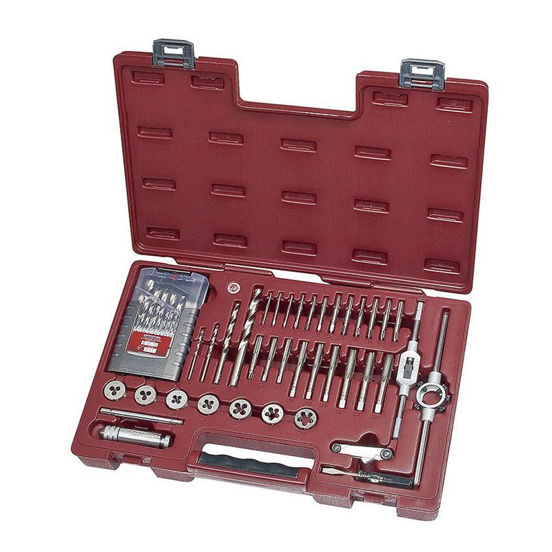 Kraftwerk 56Piece HSSG Drill and Tap+Die Set in Case Shop Today