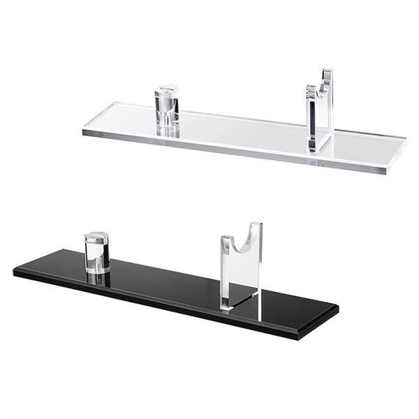 2 Pcs Acrylic Knife Display Stand Fixed Blade Knife Collection Holder