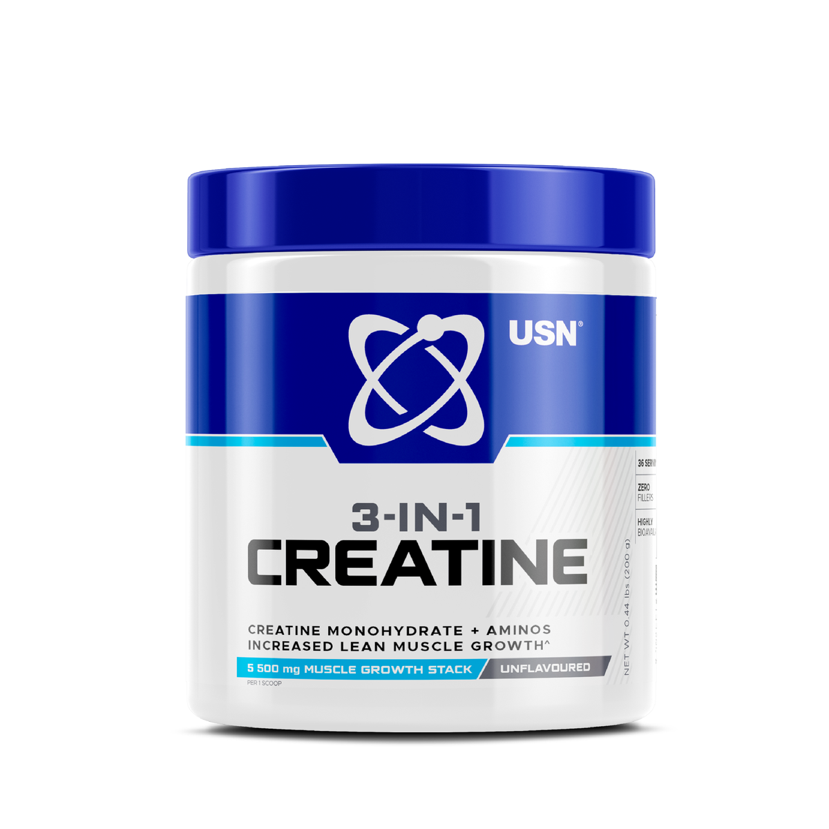 3-in-1 Creatine and Amino 200g Unflavored