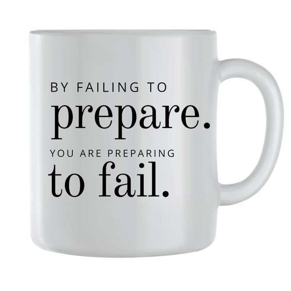 Prepare Coffee Mugs for Men Women Motivational Sayings Graphic Cup Gift 244