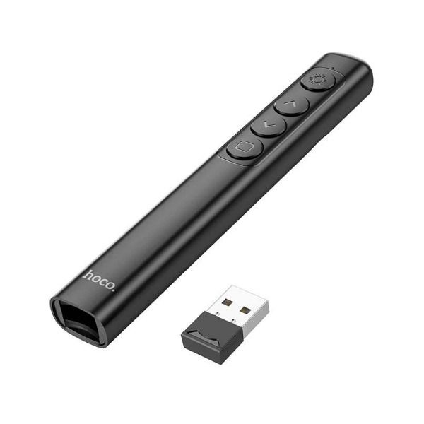 Wireless Presentation Remote with Red Laser Pointer Slide Control