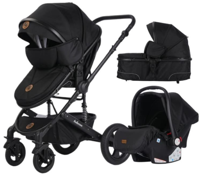 Belecoo Riviero Travel System Stroller -Black