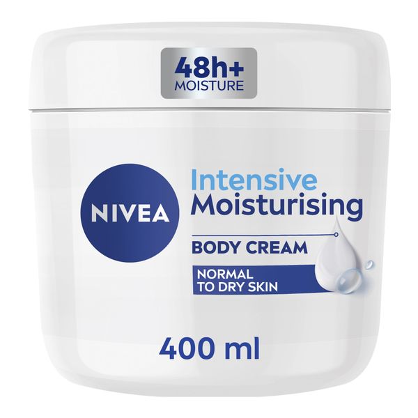 NIVEA Intensive Moisturising Body Cream with Deep Moisture Serum, 400ml
