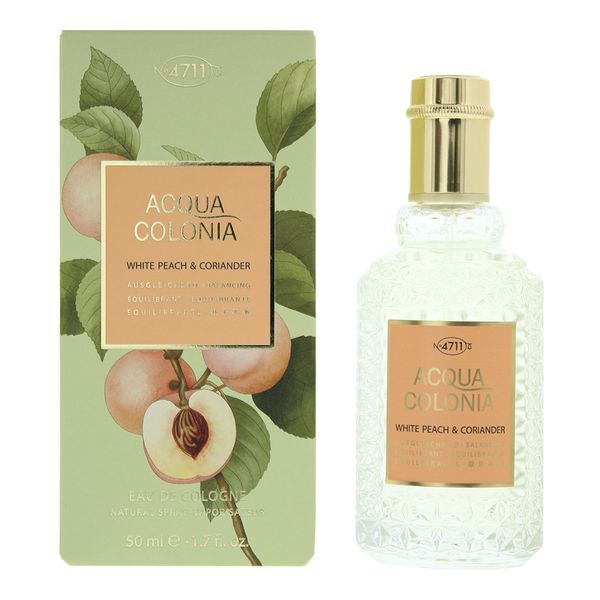 4711 Acqua Colonia White Peach &amp; Coriander EDC 50ml (Parallel Import)
