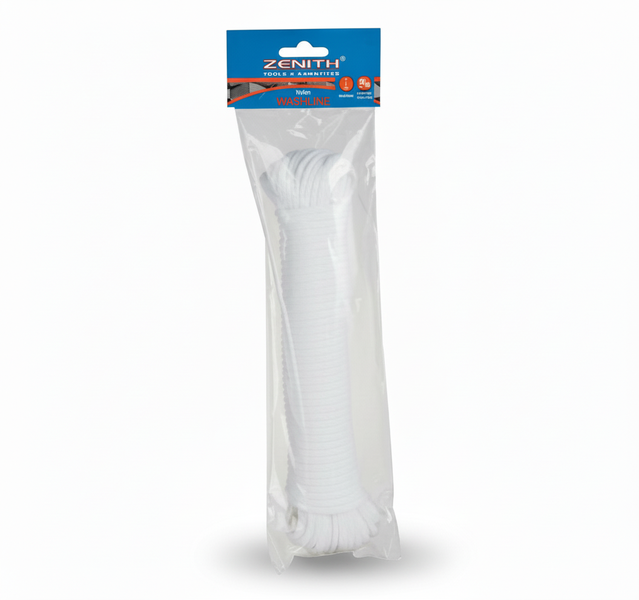 Zenith 30M Nylon Clothesline for Indoor and Outdoor Use