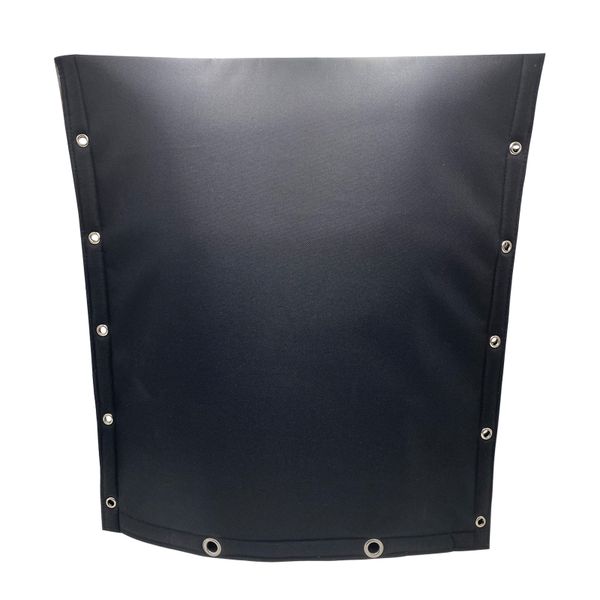 Black Pipe Insulation Cover 63X77Cm Aluminum Foi image