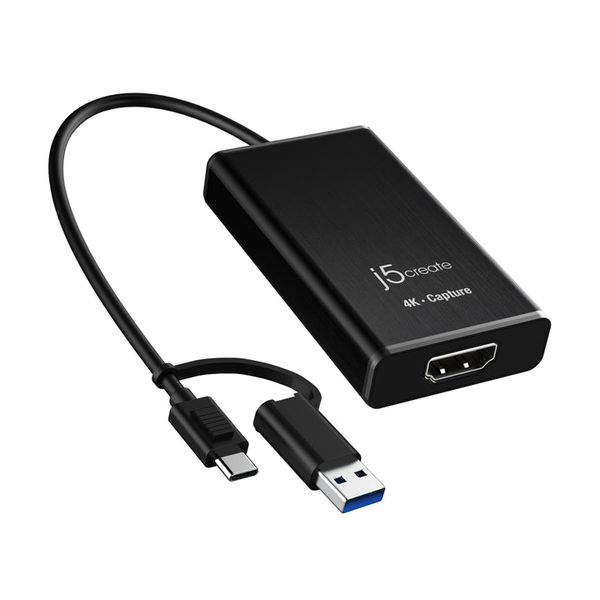 J5create JVA11 4K HDMI Capture Adapter