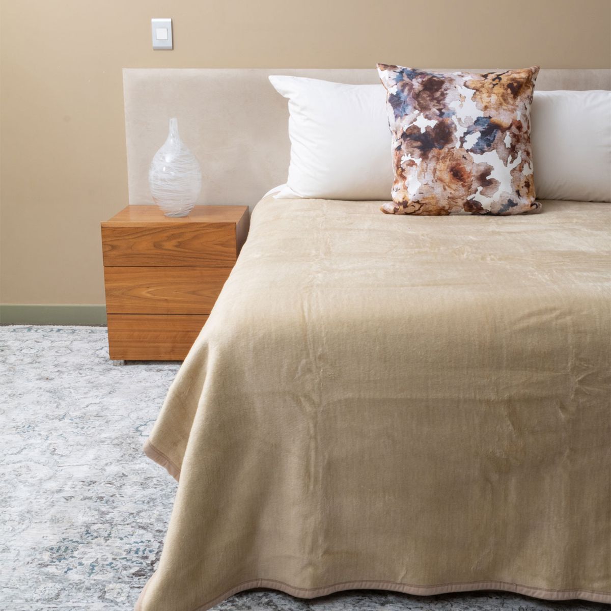 Sesli Hotel Blanket Beige Double Shop Today. Get it Tomorrow