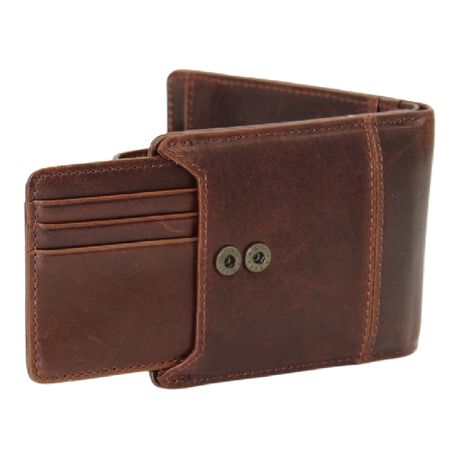 Men's Genuine Leather Bifold Wallet for 7 Cards Image