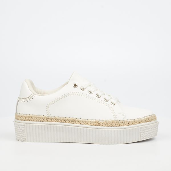 Nicci Tyler Oasis 1 White Women Genuine Leather Sneaker