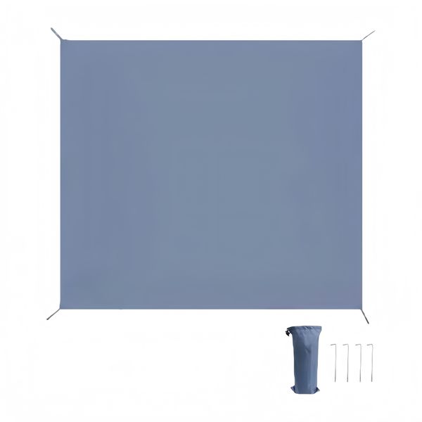 Oxford Cloth Outdoor Camping Tent Floor Mat,Ground Sheet,3×3m