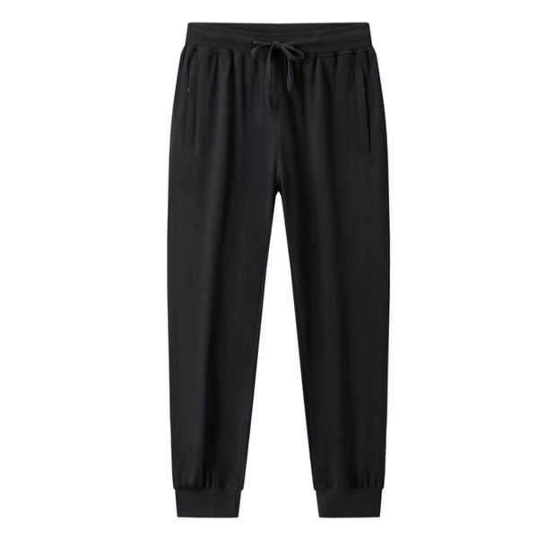 Men Cotton Sport Pants Plus Size Casual Sweatpants Loose-fit Trousers