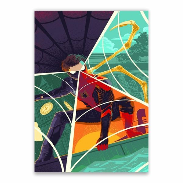 Spider-Man Cartoon Tom Holland Poster - A1