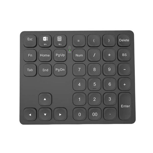 Portable Wireless Numeric Quiet Number Keypad