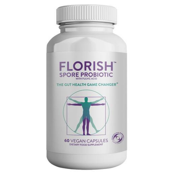 Florish Spore Probiotic Capsules - 60 Capsules