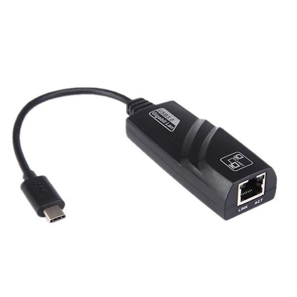 Type-C To RJ45 Gigabit USB3.1 Ethernet Adapter 1000 Mbps Network Card