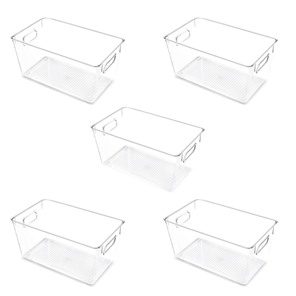 5 Pack Multifunctional Storage Container - Medium