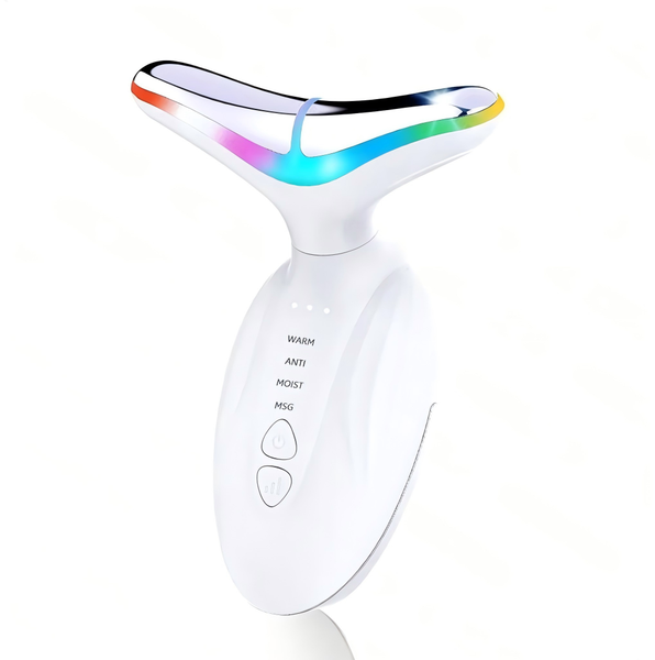 IPSTYLE 7-Color Lifting Neck Massager: Vibration, Anti-Wrinkle Skin Care