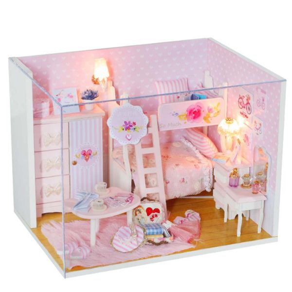 Miniature Doll House – Pink GIrl
