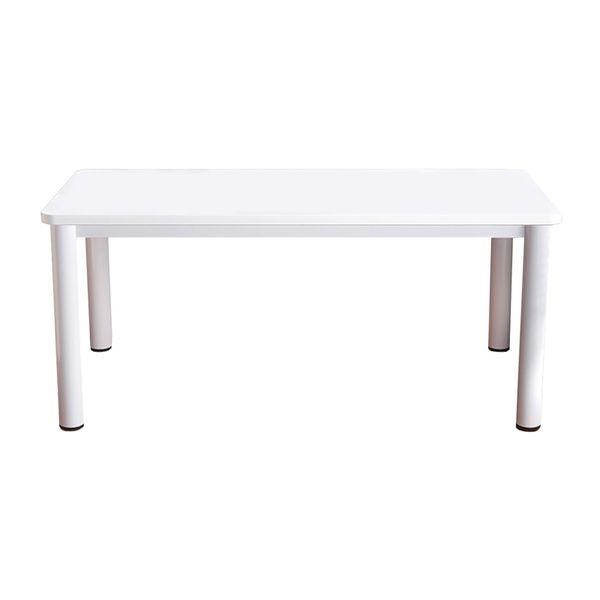 Deli Modern Office Desk with Rock Slab Tabletop White 100x60x75cm