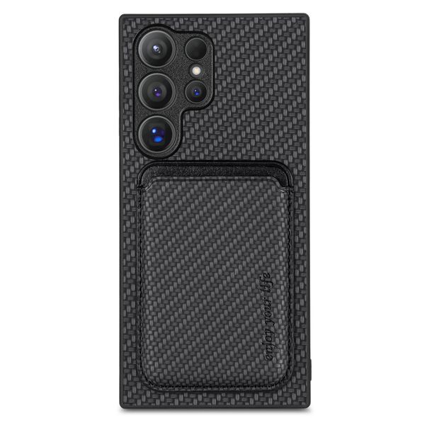 Leather Magnet Detachable Case Compatible With Samsung Galaxy S24 FE Cover